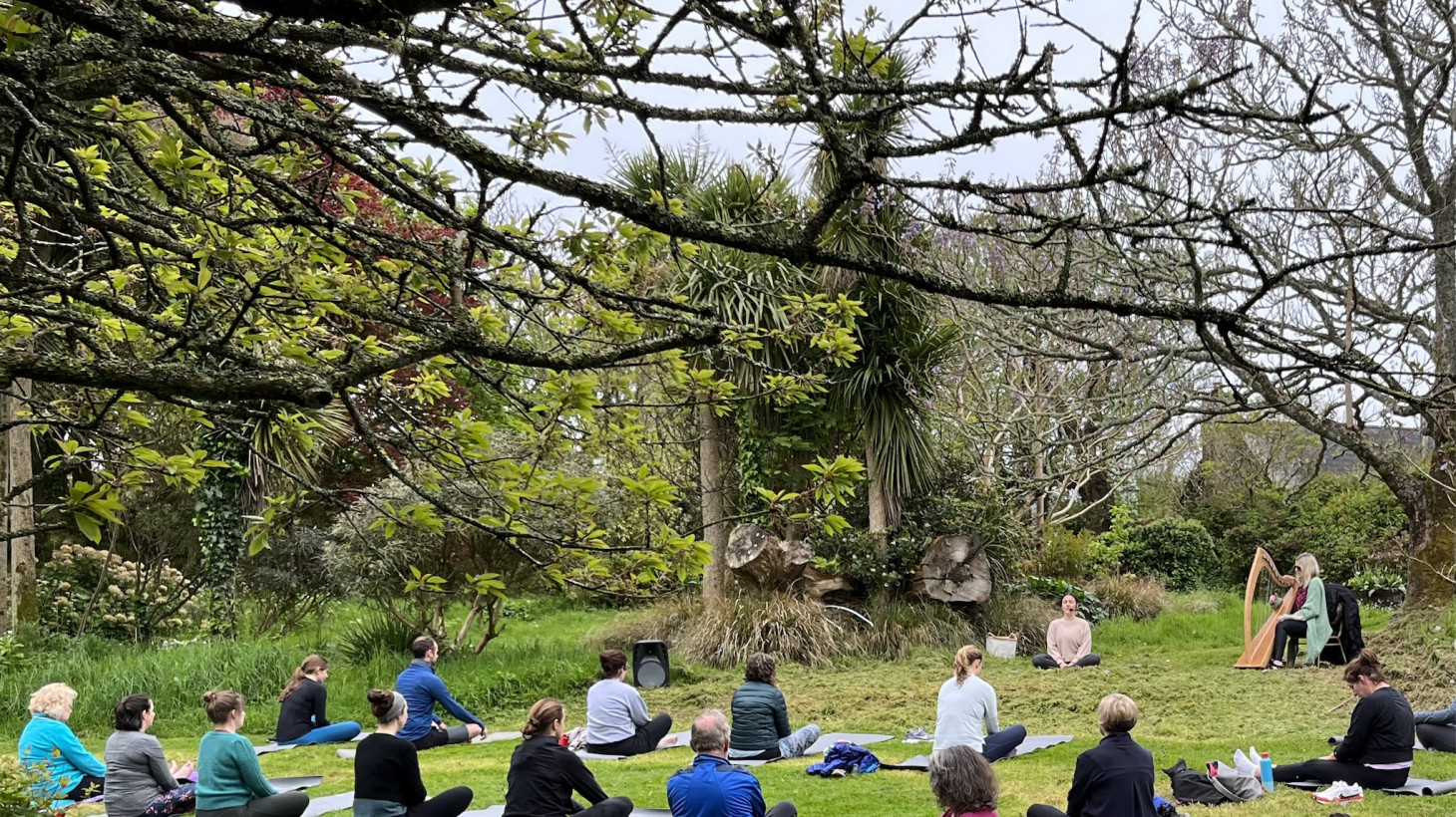 Outdoor Musical Yoga