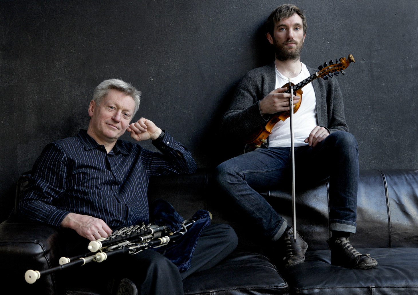 Mick O'Brien and Caoimhín Ó Raghallaigh