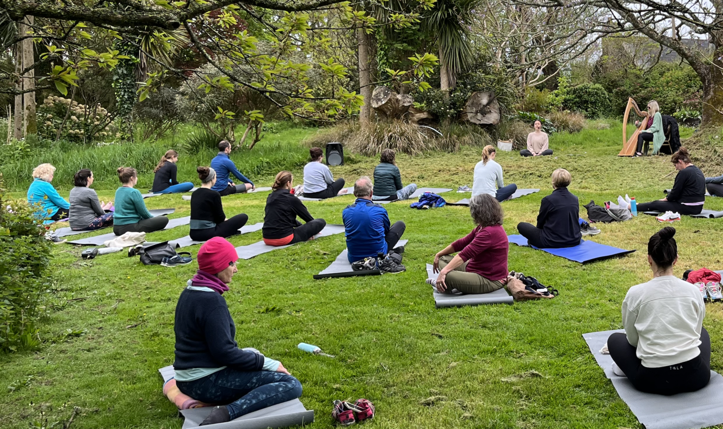 Outdoor Musical Yoga