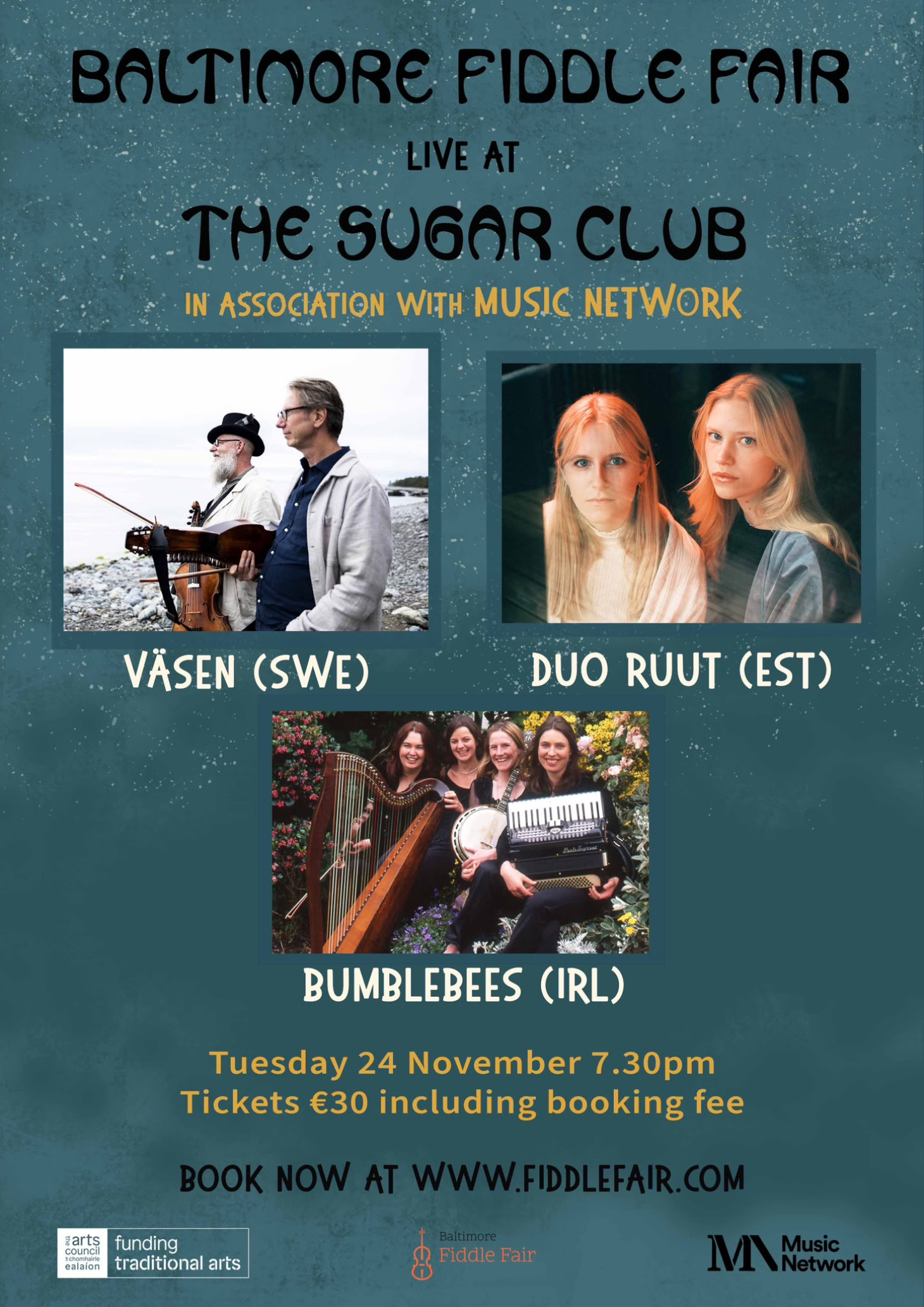 Fiddle Fair Live at The Sugar Club
